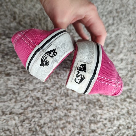Pink Authentic Vans - Picture 7 of 12